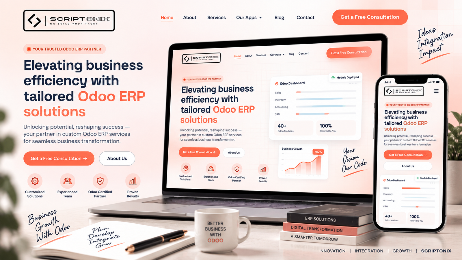 Scriptonix — Custom Odoo ERP Modules & Solutions